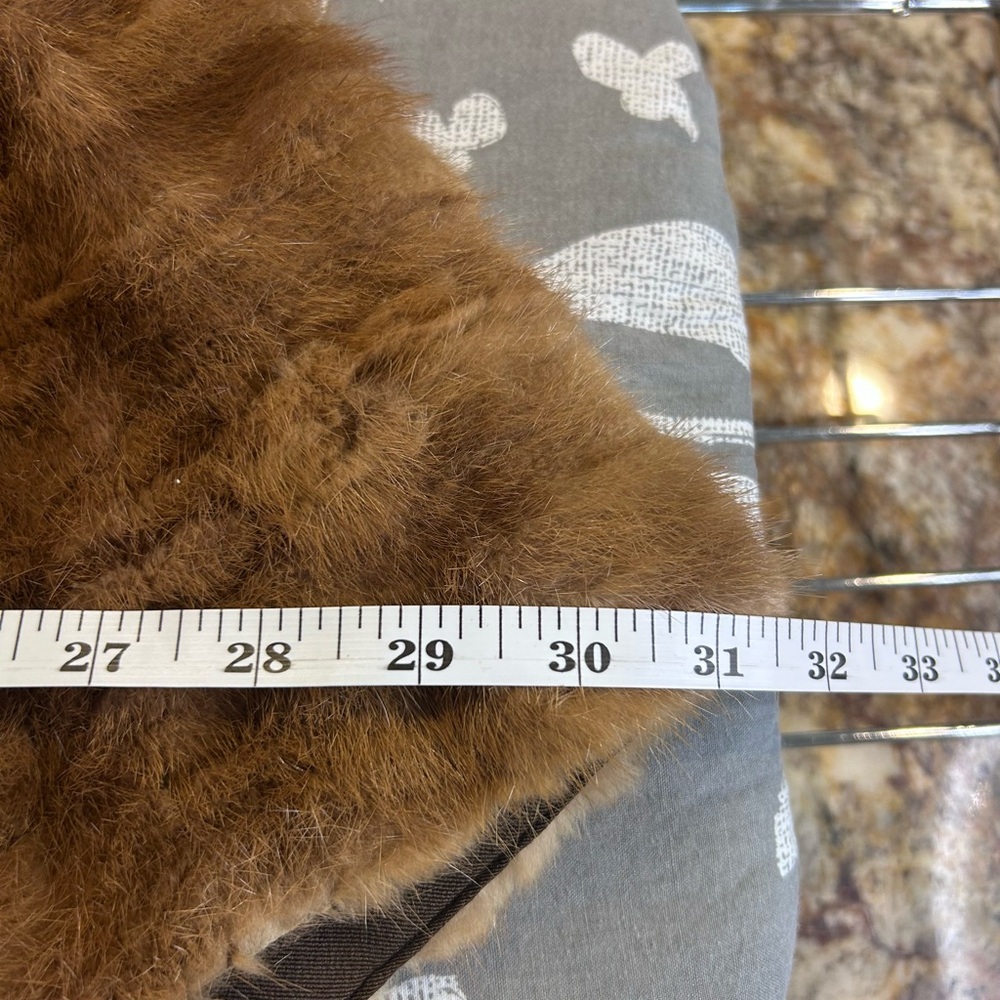 🍸”Buffums” Vintage Mink Fur Shrug/Cape Size L/XL - Picture 12 of 16